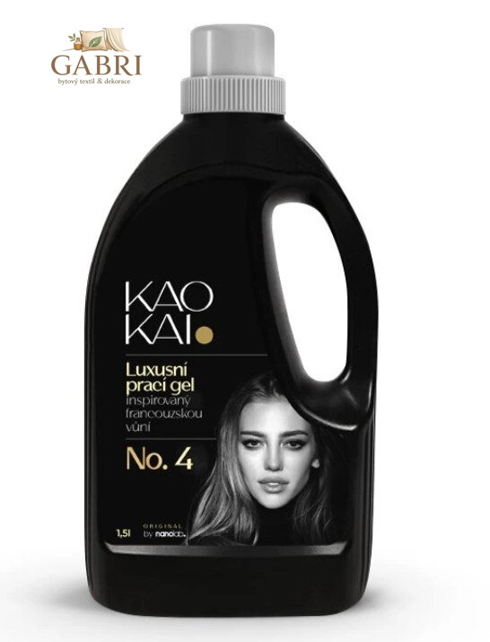 Prací gel z Marseillského mýdla KAO KAI. No. 4 -1,5L/40 dávek