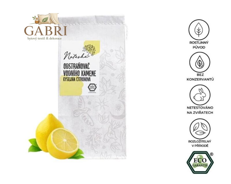 Odstraňovač vodního kamene - kyselina citronová