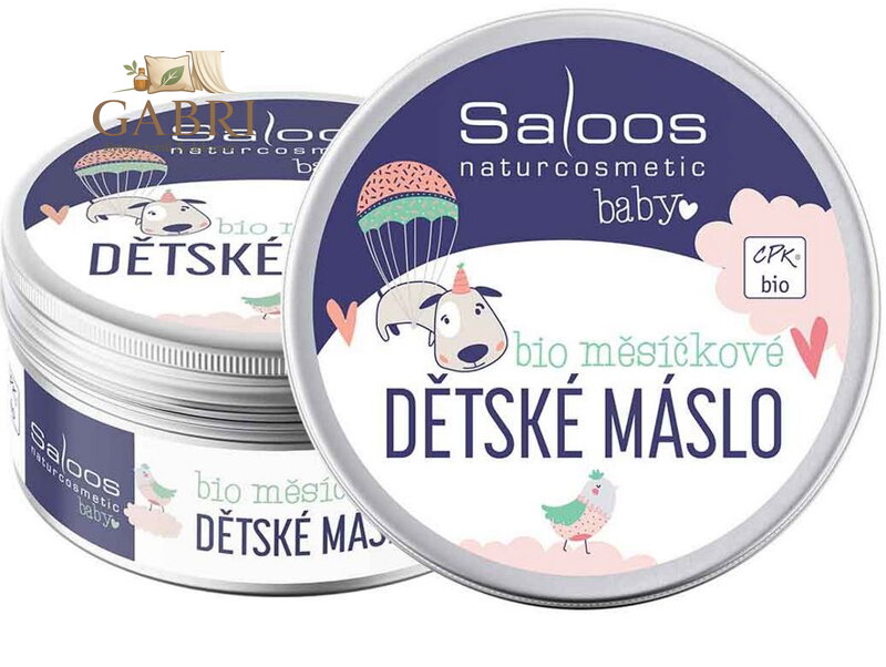 Šlehané bio měsíčkové dětské máslo 