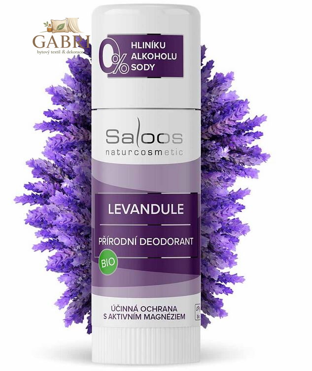 Bio přírodní deodoranty - Levandule 60g