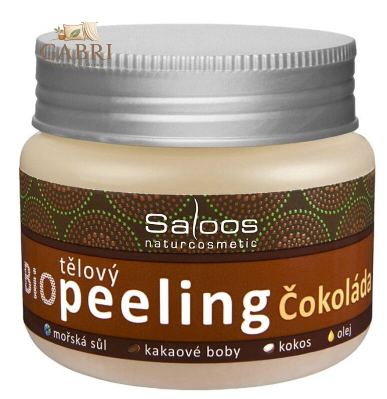 Bio tělové peelingy - Čokoláda 140 ml