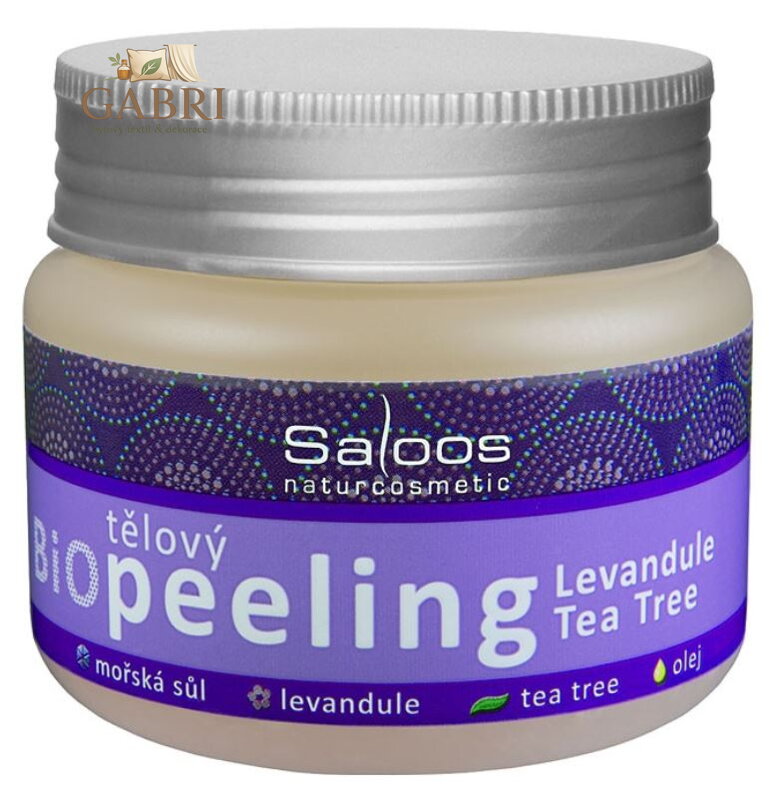 Bio tělové peelingy - Levandule-Tea Tree 140 ml