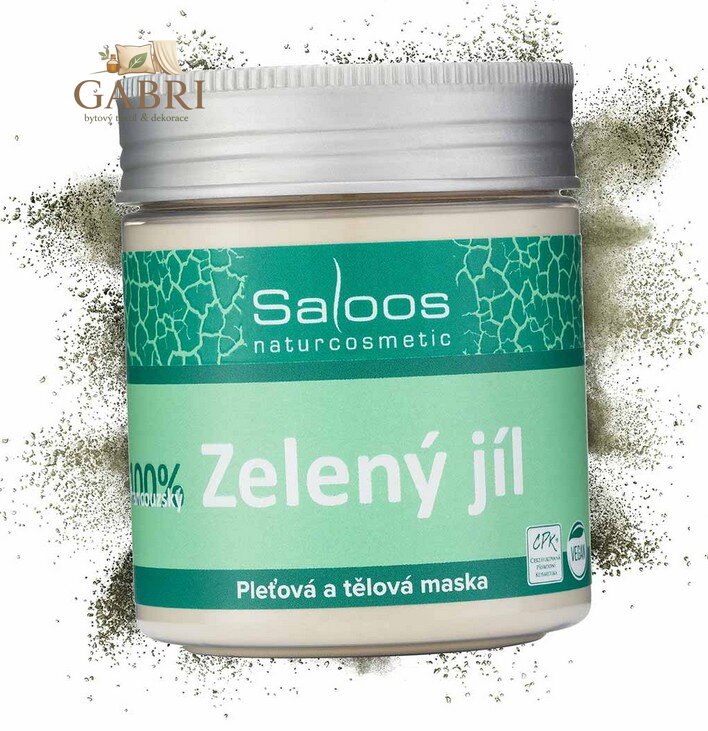 Tělové a pleťové masky - Zelený jíl 140g