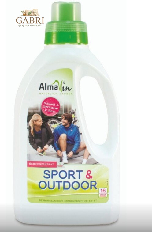  ALMAWIN Tekutý prací prostř. Sport + Outdoor 750 ml