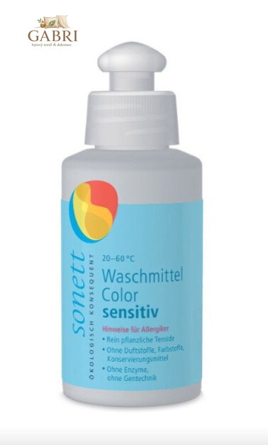 SONETT Prací gel na barevné prádlo Sensitive 120 ml