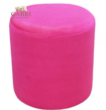  Taburet válec tkanina Casablanka růžová 662  - více barev