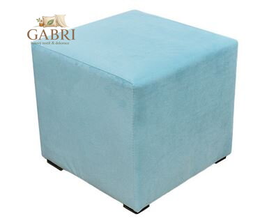  Taburet kostka tkanina Casablanka světle modrá 684 - více barev