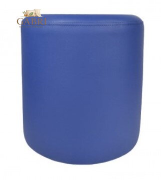 Taburet válec EKO kůže modrá více barev na výběr