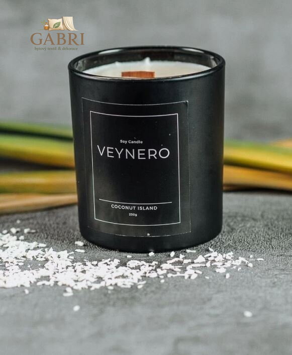 Sojová svíčka Lux - Kokosový ostrov