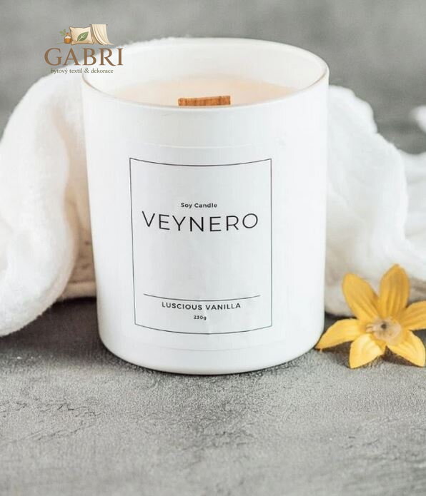 Sojová svíčka Lux - Tabák a dub 