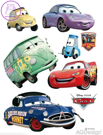 Samolepící dekorace dětská Disney Cars - DK 851-2025