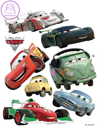Samolepící dekorace dětská Disney Cars - DK 886-2025