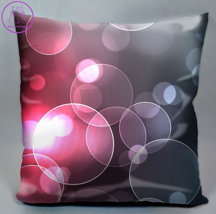 Fotopolštářek s efektem 3D - Bubliny 