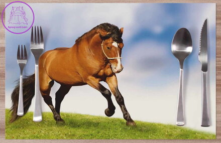 Prostírání na stůl - Hříbě