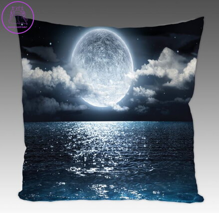 Fotopolštářek s efektem 3D - Měsíc 