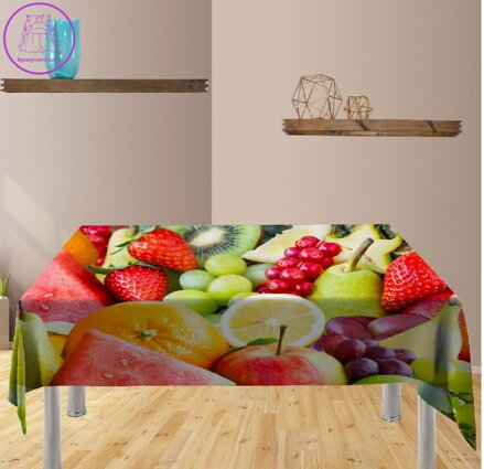 Ubrus s efektem 3D - Ovoce více rozměrů