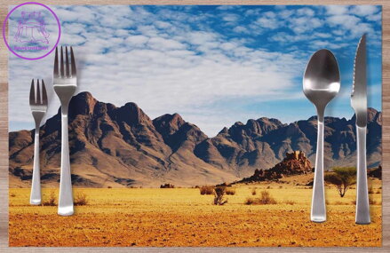  Prostírání na stůl - Skály