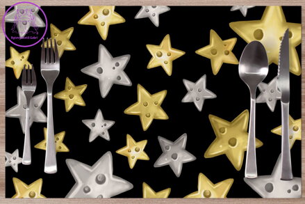 Prostírání na stůl dětské - Stars