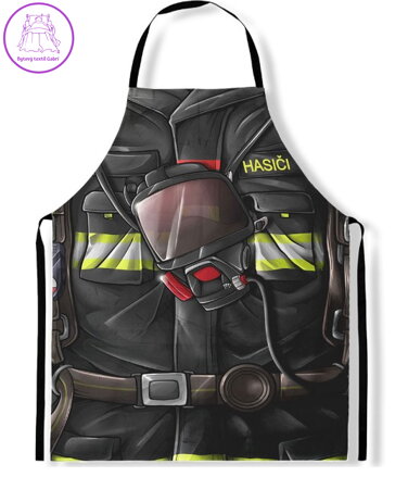 Kuchyňská zástěra - Hasiči 2