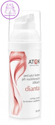 Pečující krém při rozšířených žilkách Dianta 