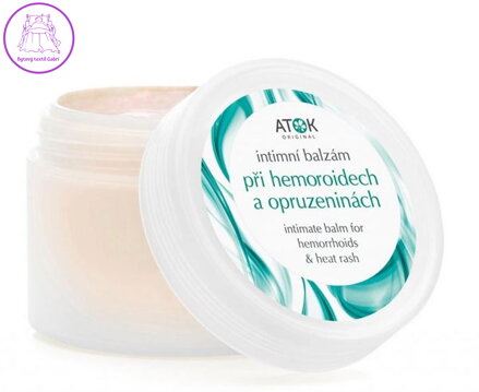Intimní balzám při hemoroidech a opruzeninách