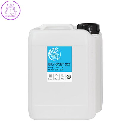 Tierra Verde – Bílý ocet 10% (TIERRA VERDE), 5 l