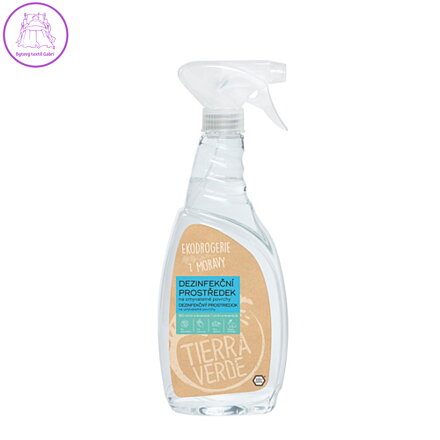 Tierra Verde – Dezinfekční prostředek na omyvatelné povrchy citron a levandule (TIERRA VERDE), 750 ml