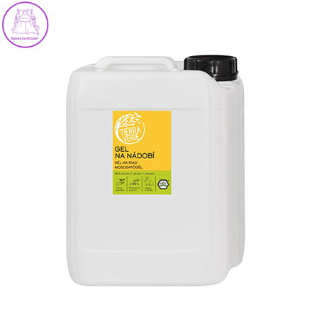 Tierra Verde – Gel na nádobí – BIO citron (TIERRA VERDE), 5 l