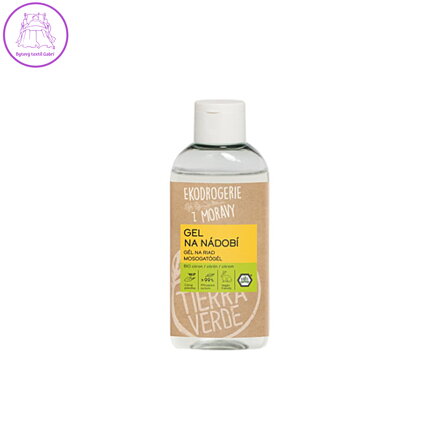 Tierra Verde – Gel na nádobí – BIO citron (TIERRA VERDE), 100 ml