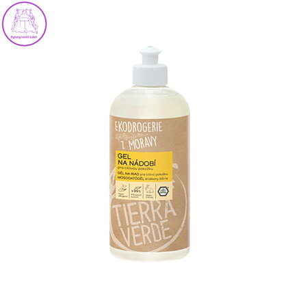 Tierra Verde – Gel na nádobí – citlivá pokožka (TIERRA VERDE), 500 ml
