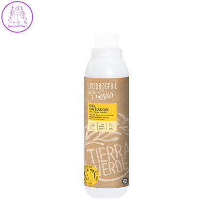 Tierra Verde – Gel na nádobí – citlivá pokožka (TIERRA VERDE), 1 l