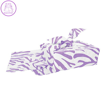 Tierra Verde – Látka balicí – motiv Tierra Verde fialová (TIERRA VERDE), 1 ks