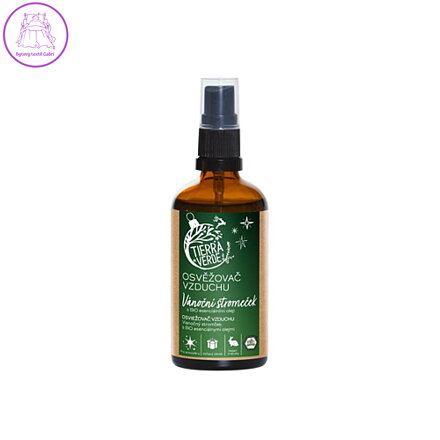 Tierra Verde – Osvěžovač vzduchu – Vánoční stromeček (TIERRA VERDE), 100 ml