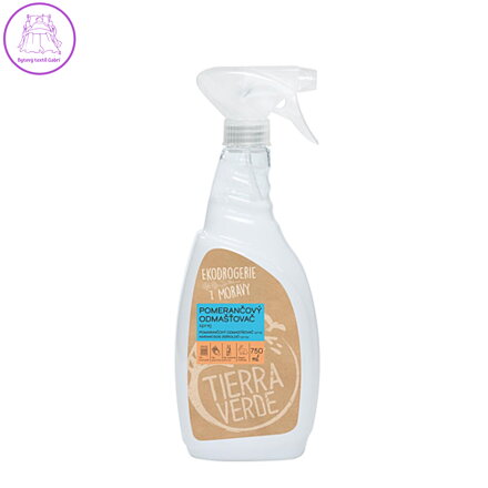 Tierra Verde – Pomerančový odmašťovač – sprej (TIERRA VERDE), 750 ml