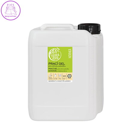 Tierra Verde – Prací gel citlivá pokožka (TIERRA VERDE), 5 l