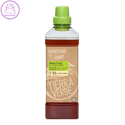 Tierra Verde – Prací gel citlivá pokožka (TIERRA VERDE), 1 l