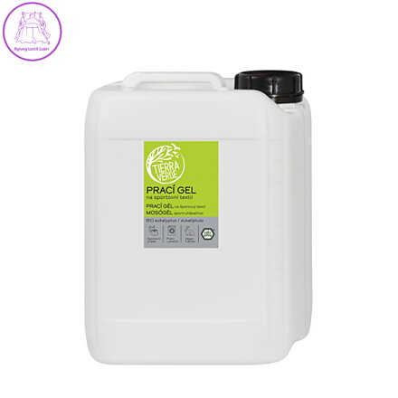 Tierra Verde – Prací gel sport BIO eukalyptus (TIERRA VERDE), 5 l