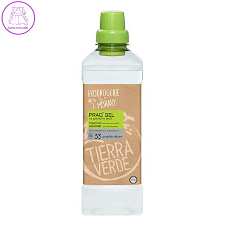 Tierra Verde – Prací gel sport BIO eukalyptus (TIERRA VERDE), 1 l