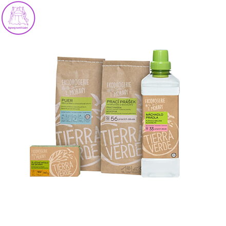 Tierra Verde – Sada Praní – bílé prádlo (TIERRA VERDE)