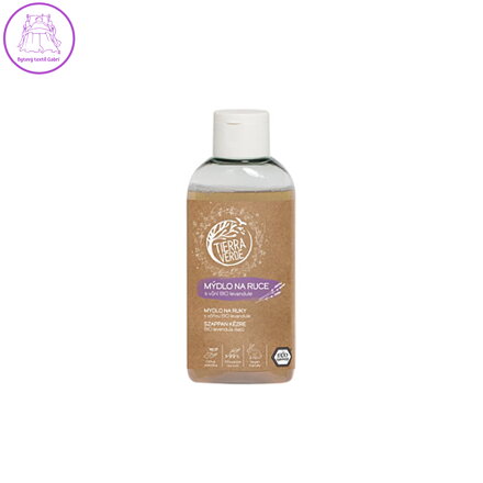 Tierra Verde – Tekuté mýdlo na ruce – BIO levandule (TIERRA VERDE), 100 ml
