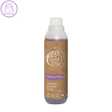Tierra Verde – Tekuté mýdlo na ruce – BIO levandule (TIERRA VERDE), 950 ml