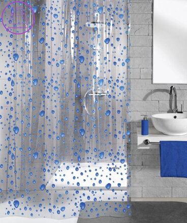 Koupelnový závěs Peva 180x200cm - Bubble 2026