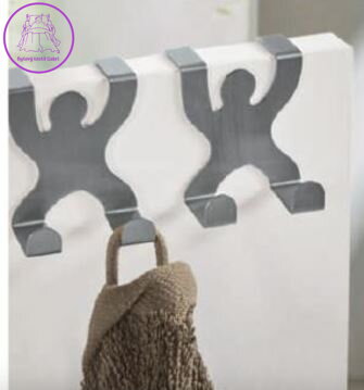 Háček chromový na dveře Climber Hooks - 4ks 2026