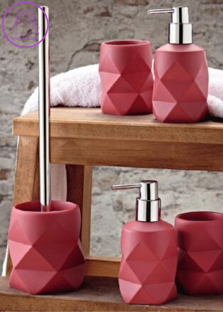 Polyresinové doplňky do koupelny - Crackle ( více barev ) 2026