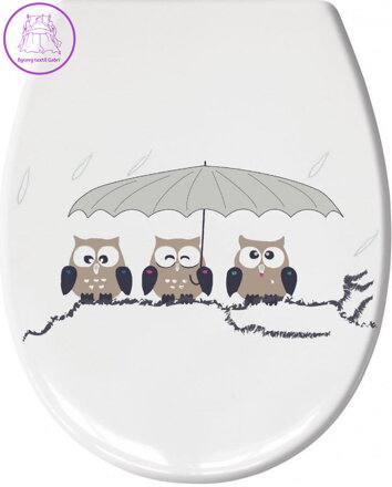  WC sedátko duroplast Eulen 37x45cm-2026