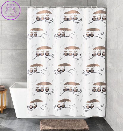 Koupelnový textilní závěs - Eulen ( více rozměrů ) 2026