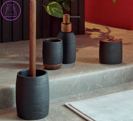 Koupelnové doplnňky Poleyresin + Bambus - Harper ( více rozměrů ) 2026