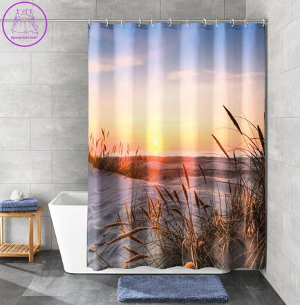 Koupelnový textilní závěs EcoCare 180x200cm - Juist 2026