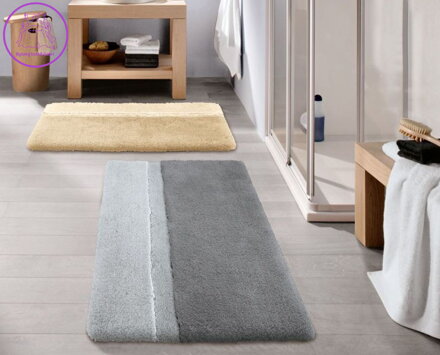 Koupelnová předložka Ecoliving - Life Anthrazit ( více rozměrů ) 2026