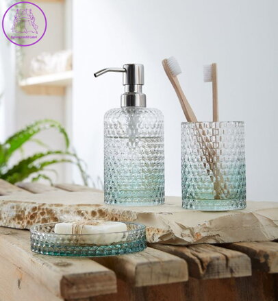 Koupelnové doplňky skleněné eco care - Melua ( více barev ) 2026